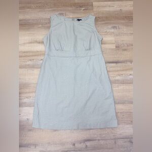 Gap stretch dress with back zipper